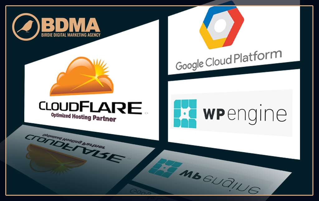 wp engine, google cloud platform, and cloudflare BDMA Partners
